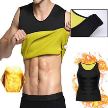 Load image into Gallery viewer, Men's Slimming Body Shaper Modeling Vest Belt Belly Men Reducing Shaperwear Fat Burning Loss Weight Waist Trainer Sweat Corset