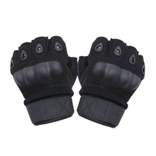 Load image into Gallery viewer, Men's Tactical Gloves Military Army Fingerless Gloves Outdoor Sports Anti-Slip Shooting Paintball Airsoft Bicycle Gloves