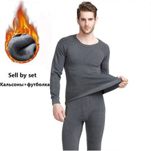 Load image into Gallery viewer, Winter long johns thick men thermal underwear sets keep warm for Russian Canada and European women