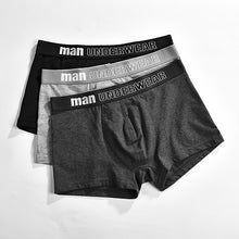 Load image into Gallery viewer, boxer mens underwear men cotton underpants male pure men panties shorts underwear boxer shorts  cotton solid cuecas